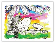 Tom Everhart Prints Tom Everhart Prints Beneath the Palms - The Symphony